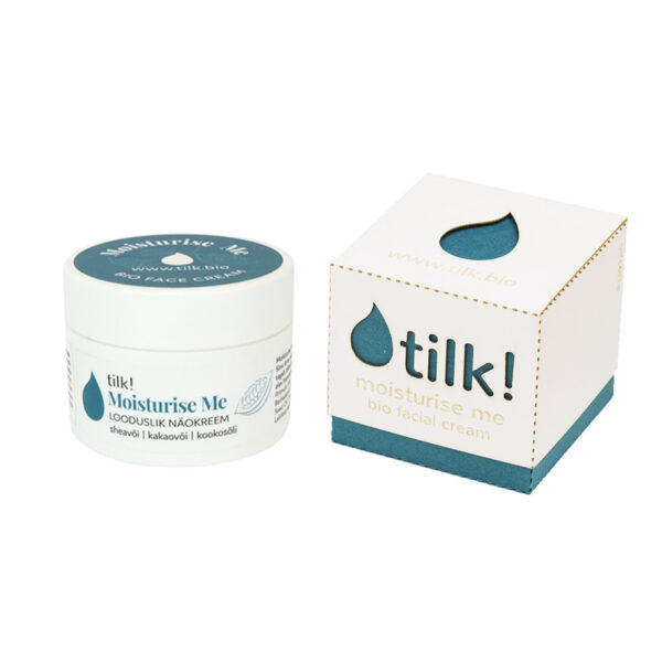 tilk! Moisturise Me näokreem sheavõiga