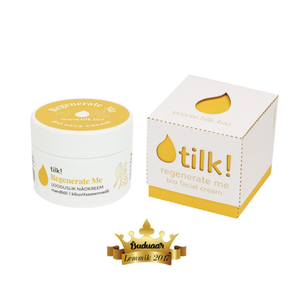 tilk! Regenerate Me näokreem porgandiõliga