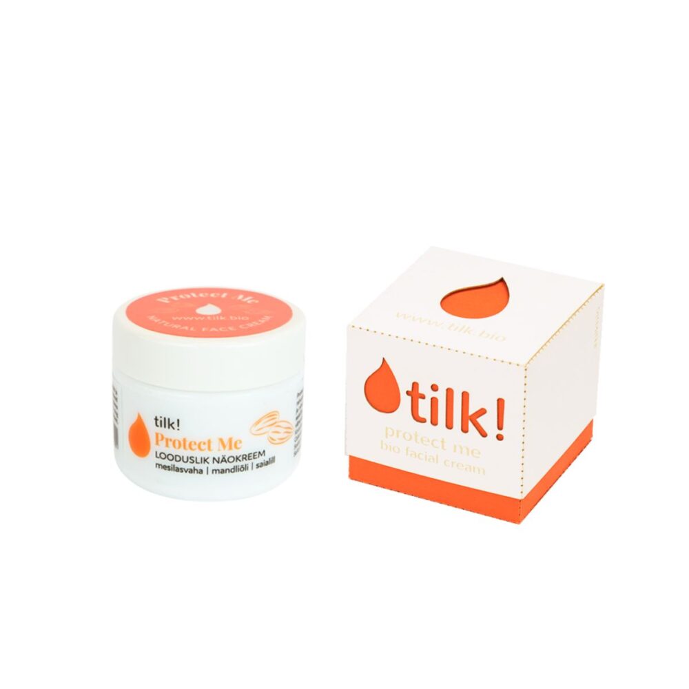 tilk! Protect Me näokreem saialillega tundlikule nahale