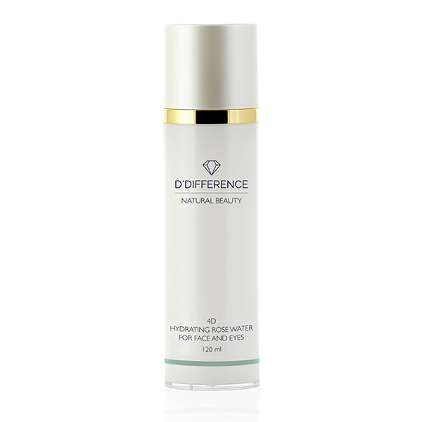 D´DIFFERENCE 4D Hydrating Rosewater näovesi