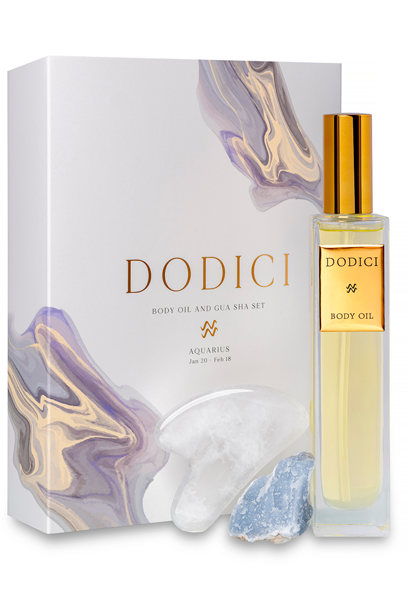 Dodici Organic Veevalaja – Kehaõli ja gua sha komplekt - Pilt 3