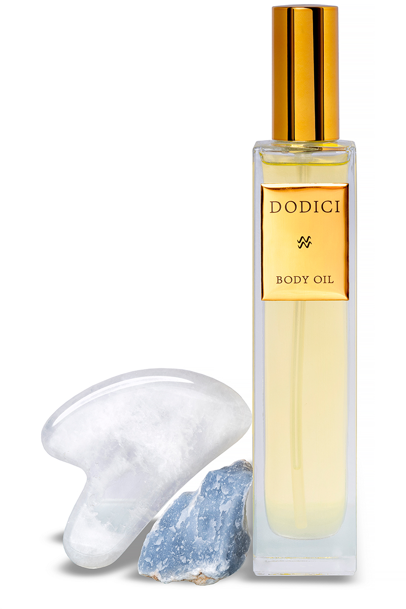 Dodici Organic Veevalaja – Kehaõli ja gua sha komplekt - Pilt 2