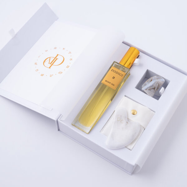 Dodici Organic Kaksikud – Kehaõli ja gua sha komplekt
