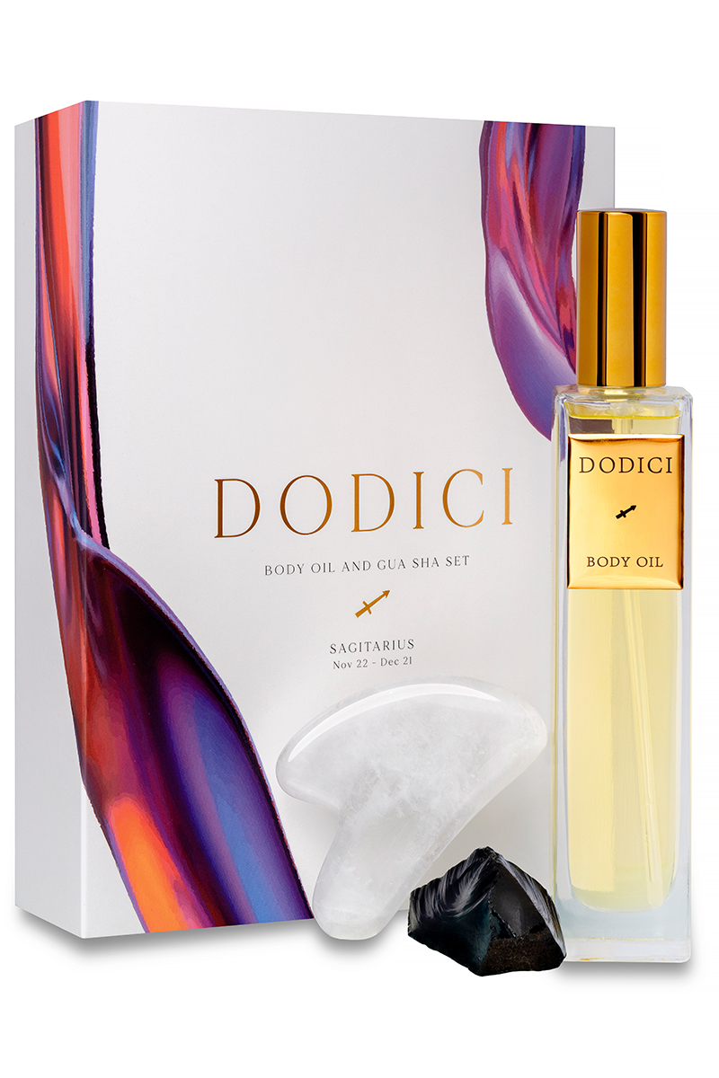 Dodici Organic Ambur – Kehaõli ja gua sha komplekt - Pilt 3