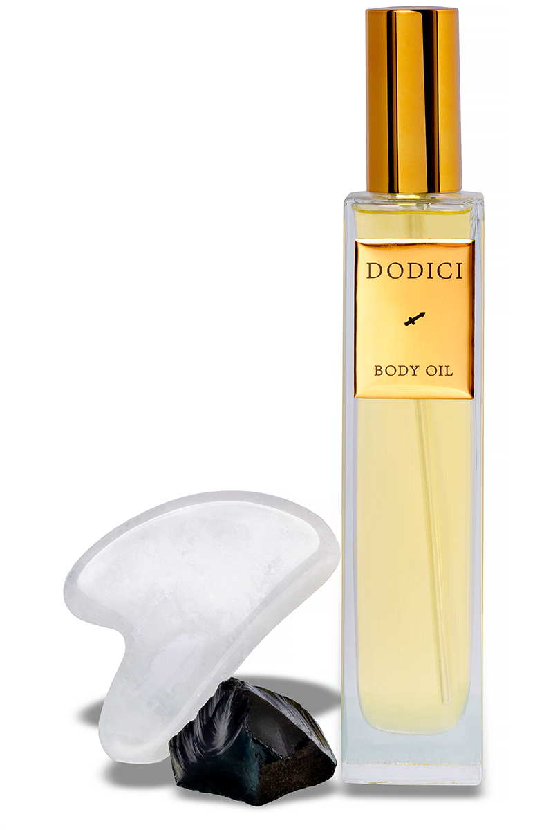 Dodici Organic Ambur – Kehaõli ja gua sha komplekt - Pilt 2