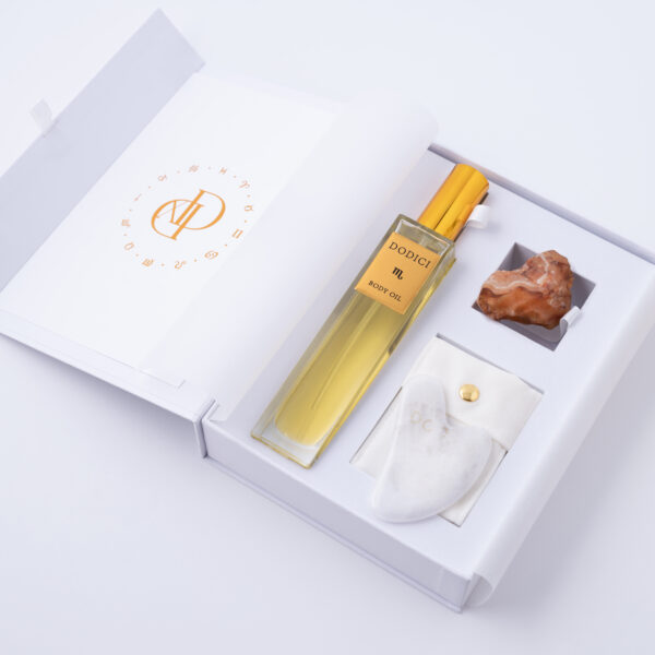 Dodici Organic Skorpion – Kehaõli ja gua sha komplekt