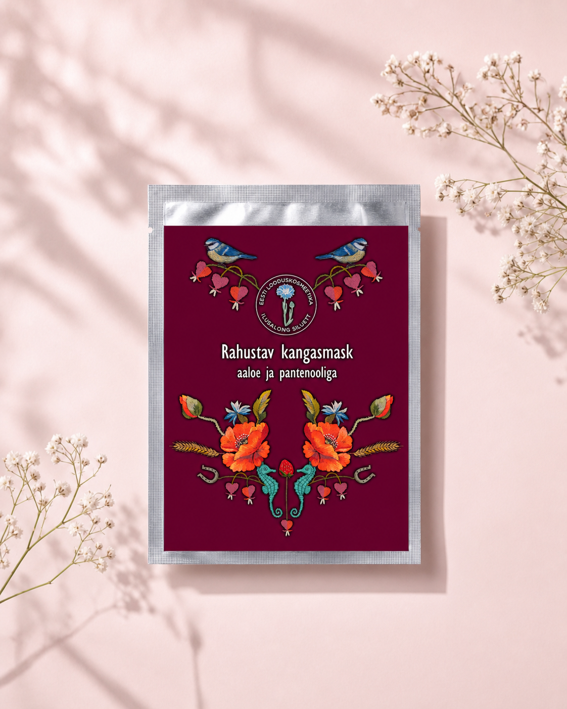 Rahustav kangasmask aaloe ja pantenooliga- Buduaar lemmik 2026!
