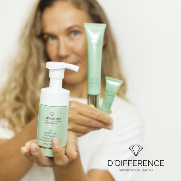 D´DIFFERENCE Pure Beauty intensiivselt sügavpuhastav näohooldus WABA teaduspõhise valgusteraapiaga